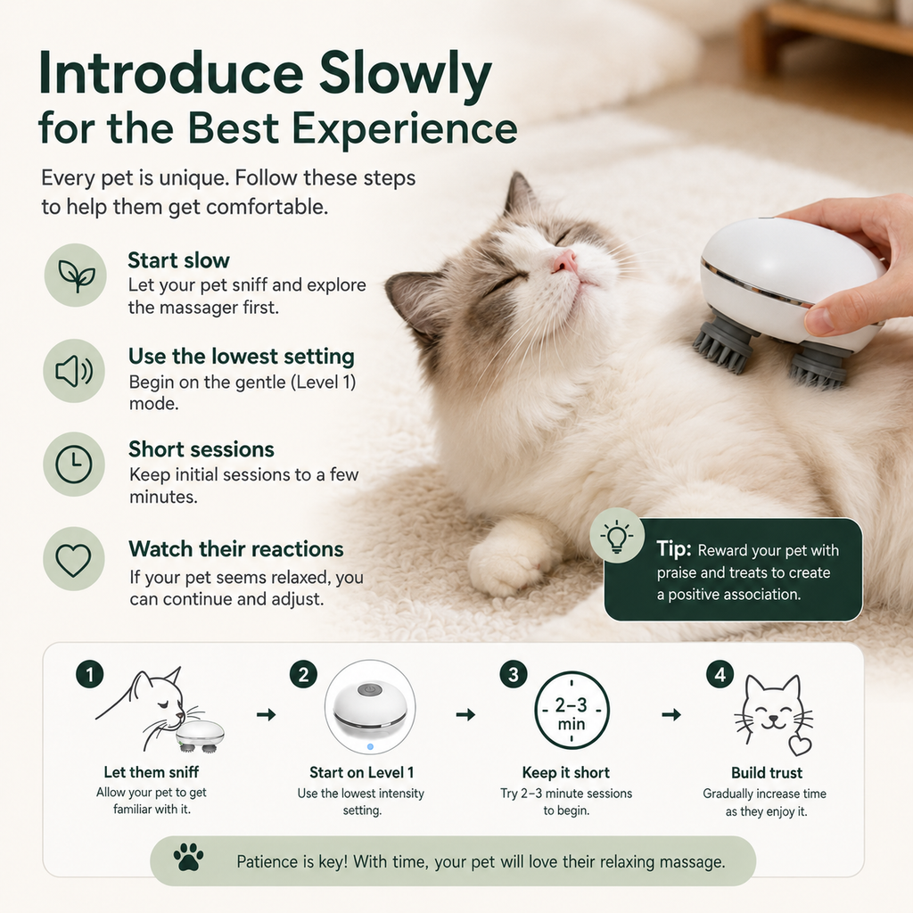 FurFix™ – Calming Pet Head Massager