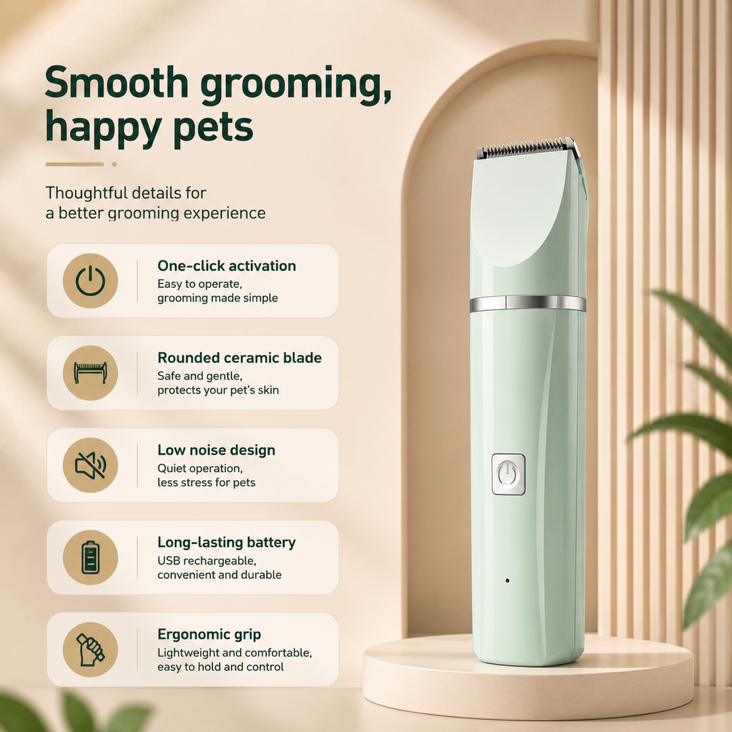 FurFix™ –  4-in-1 Pet Clipper