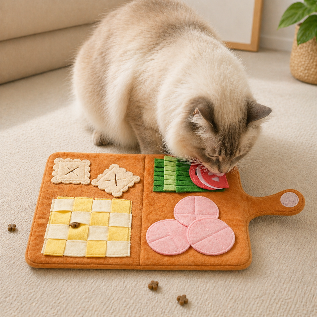 FurFix™ – Pet Sniffing Mat Chew Resistant Plush Toy